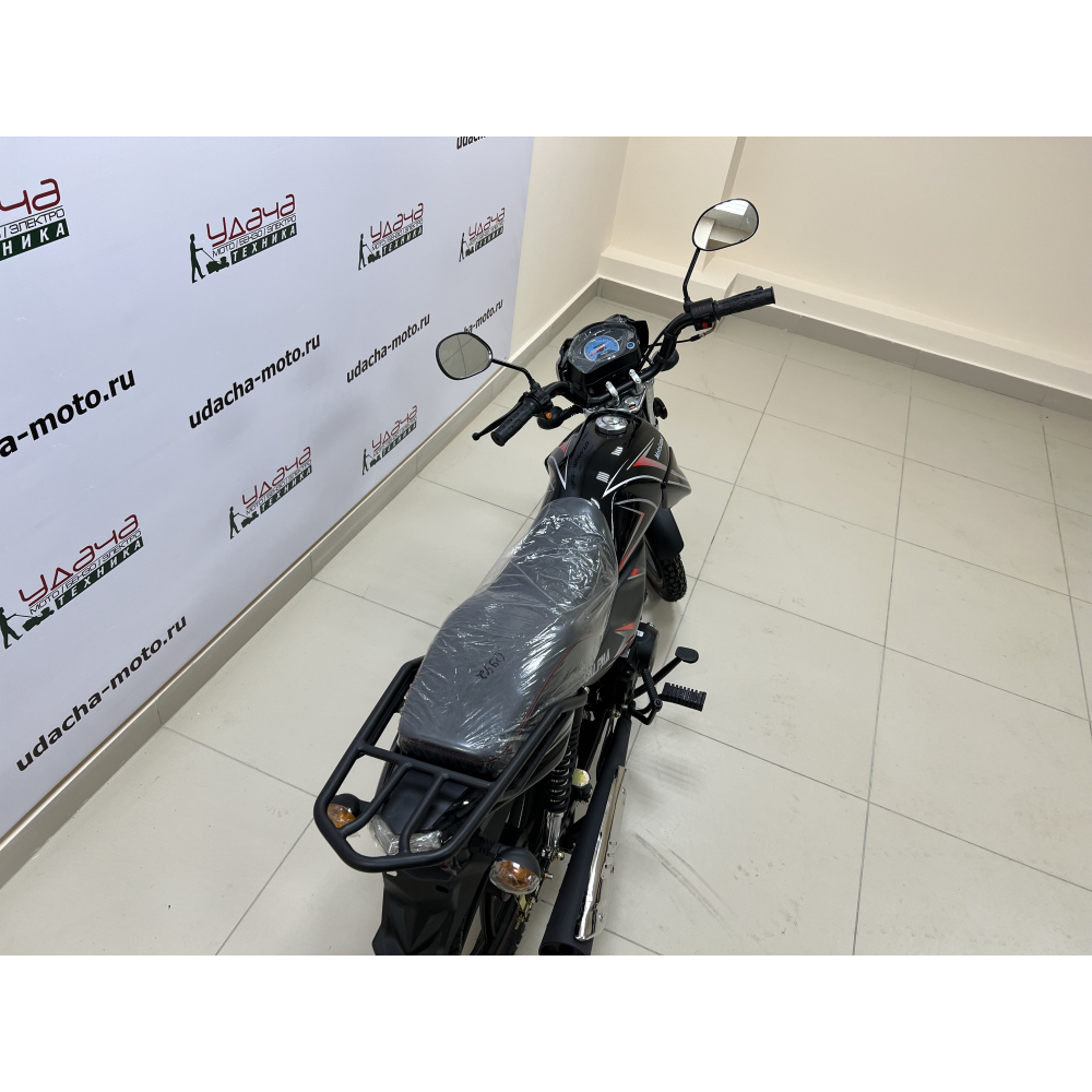 Мопед Motoland Альфа RF 11 2023  черный МОТОУДАЧА. Магазин мототехники и садового инвентаря с доставкой по всей России