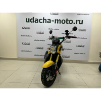 Скутер VMC (VENTO)  NAKED 49cc (150) (HONDA ZOOMER REPLICA) сигнализация, (Жёлтый)багажник под кофр МОТОУДАЧА. Магазин мототехники и садового инвентаря с доставкой по всей России