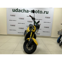 Скутер VMC (VENTO)  NAKED 49cc (150) (HONDA ZOOMER REPLICA) сигнализация, (Жёлтый)багажник под кофр МОТОУДАЧА. Магазин мототехники и садового инвентаря с доставкой по всей России