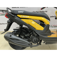 Скутер VMC (VENTO)  NAKED 49cc (150) (HONDA ZOOMER REPLICA) сигнализация, (Жёлтый)багажник под кофр МОТОУДАЧА. Магазин мототехники и садового инвентаря с доставкой по всей России