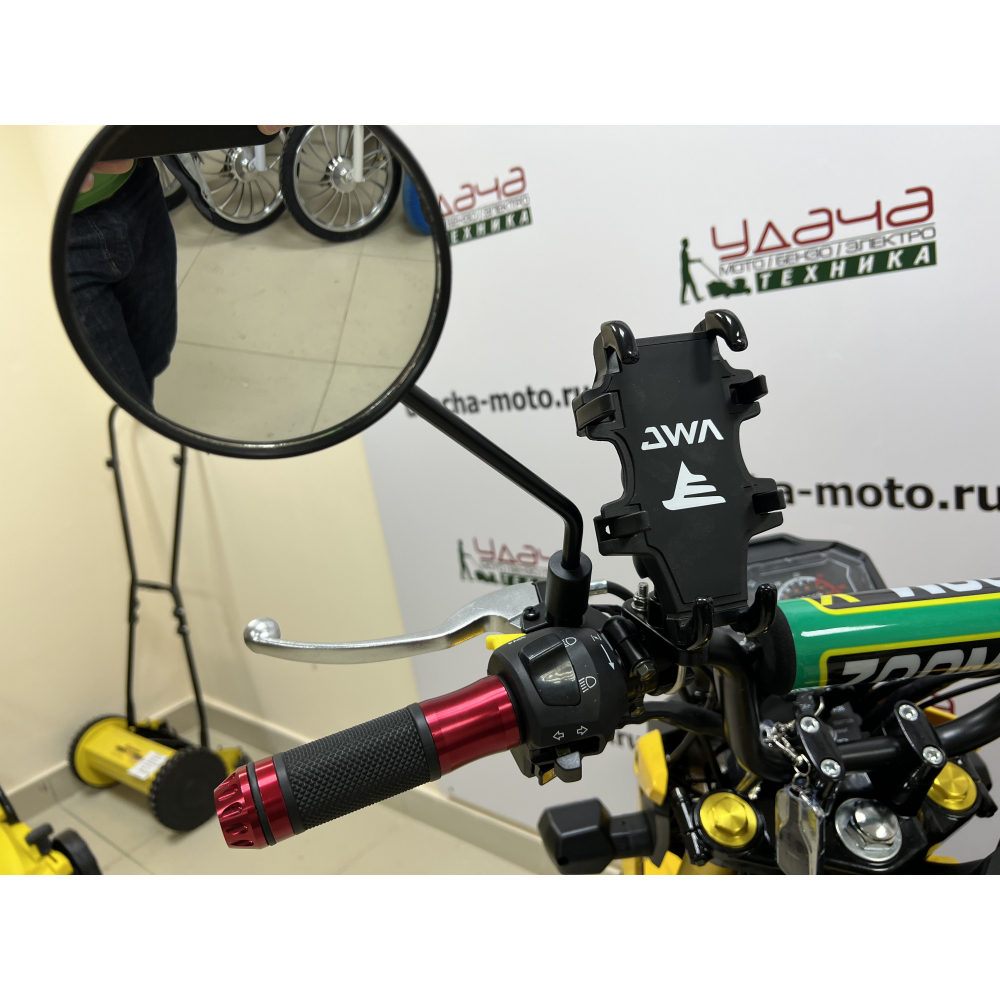 Скутер VMC (VENTO)  NAKED 49cc (150) (HONDA ZOOMER REPLICA) сигнализация, (Жёлтый)багажник под кофр МОТОУДАЧА. Магазин мототехники и садового инвентаря с доставкой по всей России