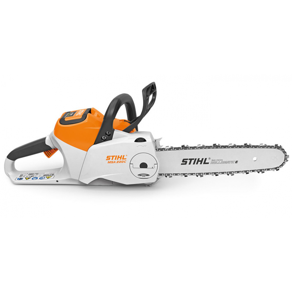 Аккумуляторная пила Stihl  MSA 220 C-B 16" (40см) 3/8"P 1.3 55 зв. без аккумулятора МОТОУДАЧА. Магазин мототехники и садового инвентаря с доставкой по всей России