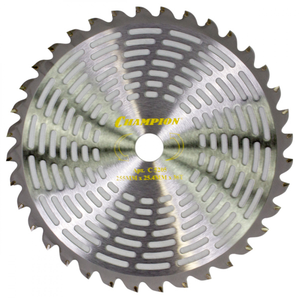 Нож с зубцами из твердого сплава  Super Light 36/255/25,4 (SRM-330ES/SRM-350ES,4605) МОТОУДАЧА. Магазин мототехники и садового инвентаря с доставкой по всей России