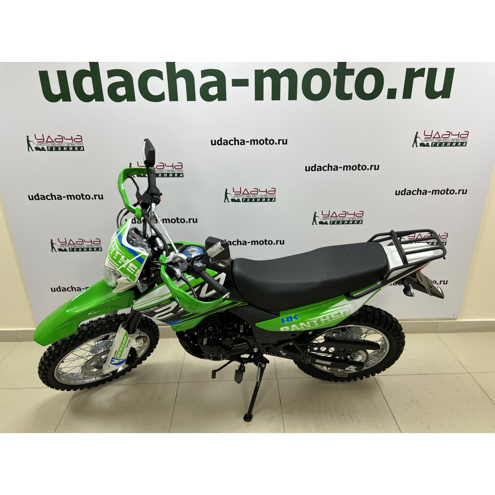 Мотоцикл Racer RC250GY-C2 Panther (зеленый) (Россия) МОТОУДАЧА. Магазин мототехники и садового инвентаря с доставкой по всей России