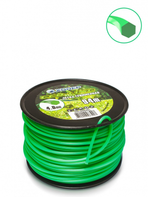 Леска Хопер ECO-LINE шестигранник 4.0mm*3LB (94м) (бобина) зеленая (12шт/упак) МОТОУДАЧА. Магазин мототехники и садового инвентаря с доставкой по всей России