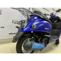 Скутер VENTO RETRO 49cc (150) сигнализация (99кг/100кг) Синий матовый МОТОУДАЧА. Магазин мототехники и садового инвентаря с доставкой по всей России