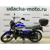 Мопед Motoland Альфа RX LUX 11 (А) синий МОТОУДАЧА. Магазин мототехники и садового инвентаря с доставкой по всей России