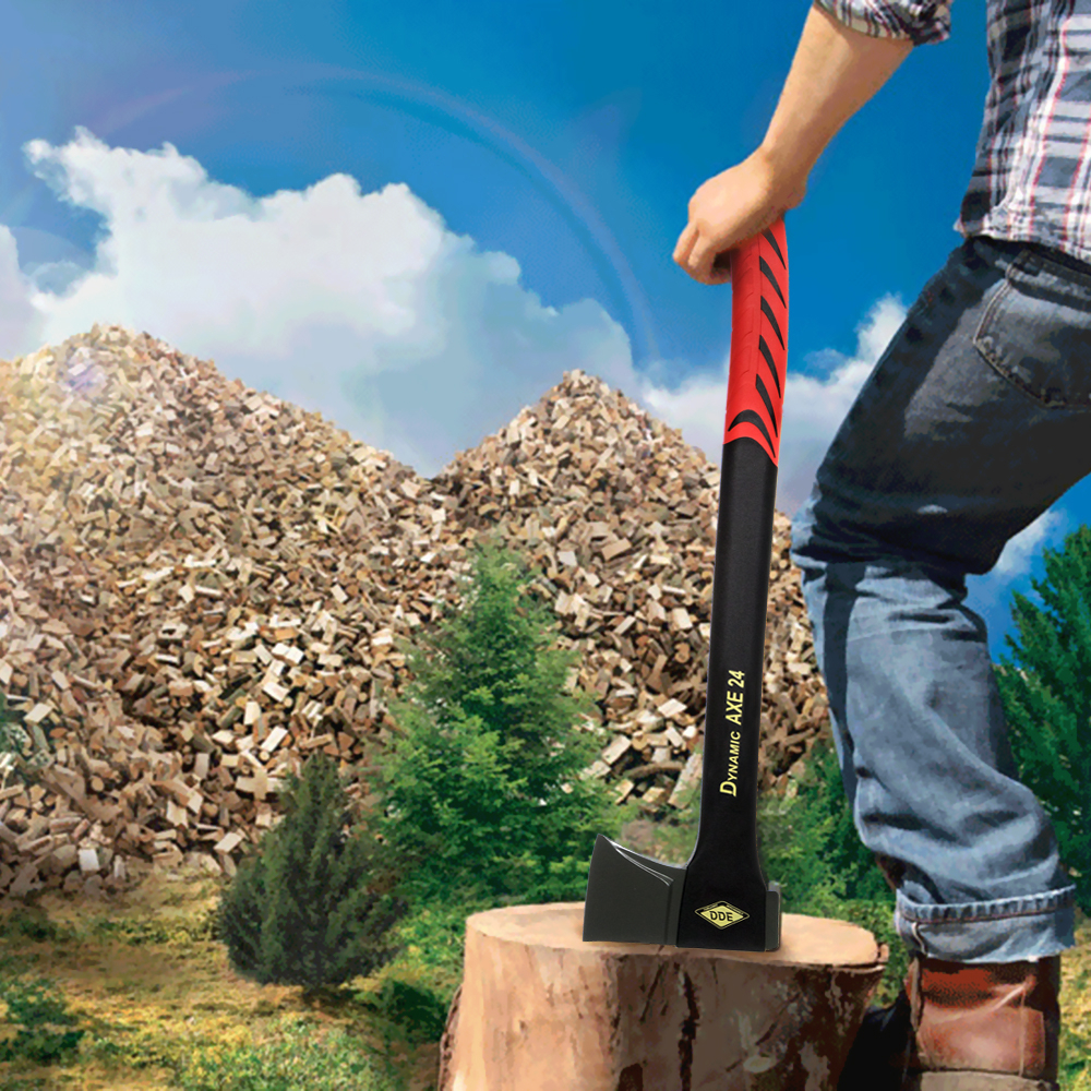 Топор -колун DDE Dynamic AXE28  710 мм,1550 г. МОТОУДАЧА. Магазин мототехники и садового инвентаря с доставкой по всей России