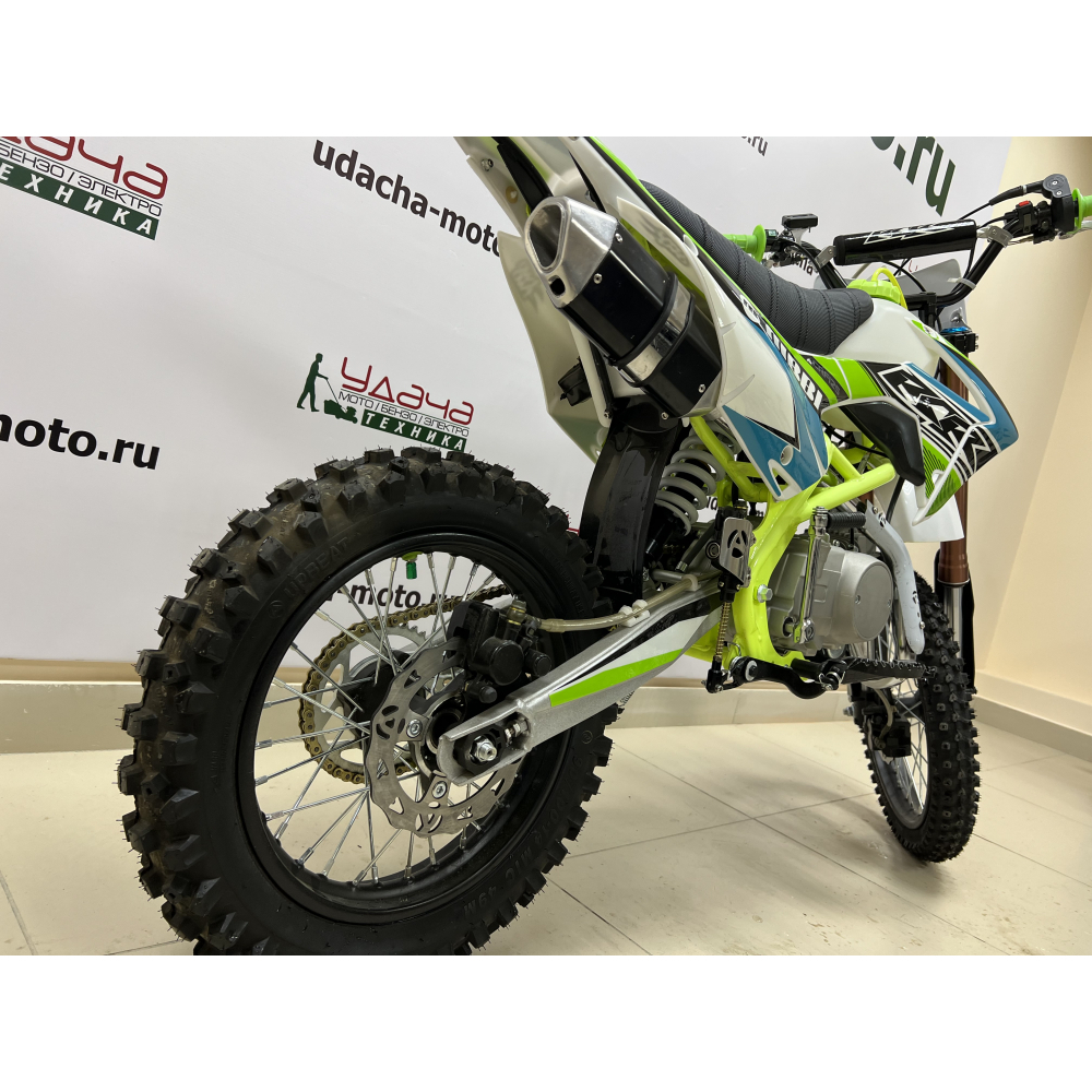 Мотоцикл Racer CRF125E Pitbike (Зеленый) МОТОУДАЧА. Магазин мототехники и садового инвентаря с доставкой по всей России