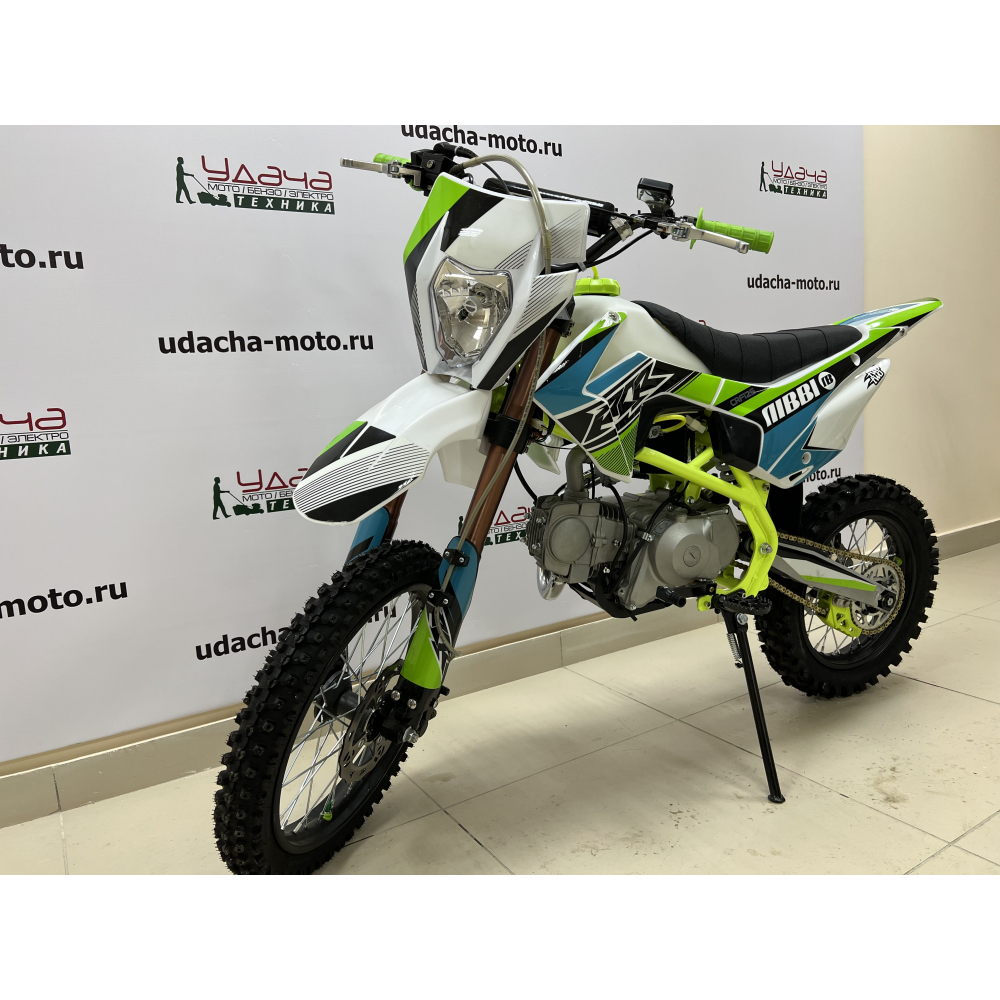 Мотоцикл Racer CRF125E Pitbike (Зеленый) МОТОУДАЧА. Магазин мототехники и садового инвентаря с доставкой по всей России