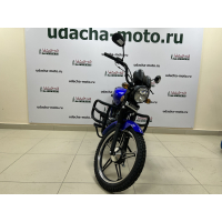 Мопед Racer RC50-F Alpha + ЦПГ 125 (Синий) (Россия) МОТОУДАЧА. Магазин мототехники и садового инвентаря с доставкой по всей России