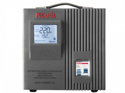 Стабилизатор  ACH-10000/Ц Ресанта 63/3/8 МОТОУДАЧА. Магазин мототехники и садового инвентаря с доставкой по всей России