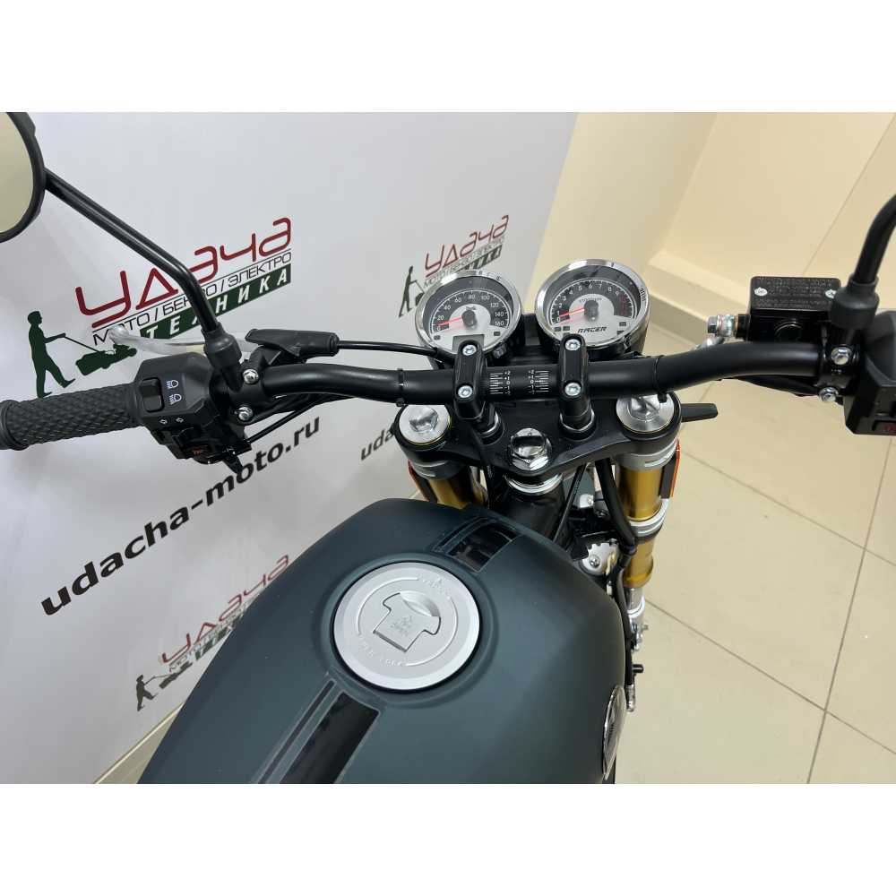 Мотоцикл Racer RC250CK-A Triumph (темно-зеленый) (Россия) МОТОУДАЧА. Магазин мототехники и садового инвентаря с доставкой по всей России