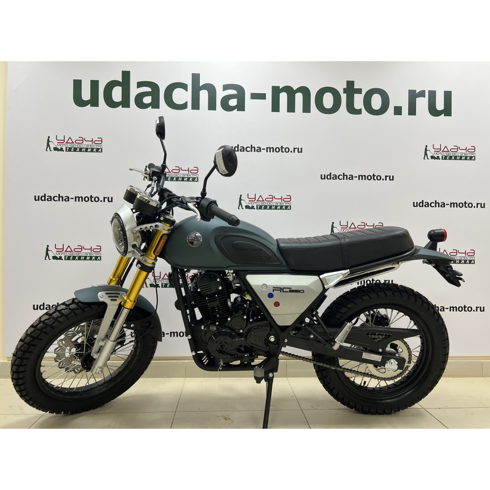 Мотоцикл Racer RC250CK-A Triumph (темно-зеленый) (Россия) МОТОУДАЧА. Магазин мототехники и садового инвентаря с доставкой по всей России
