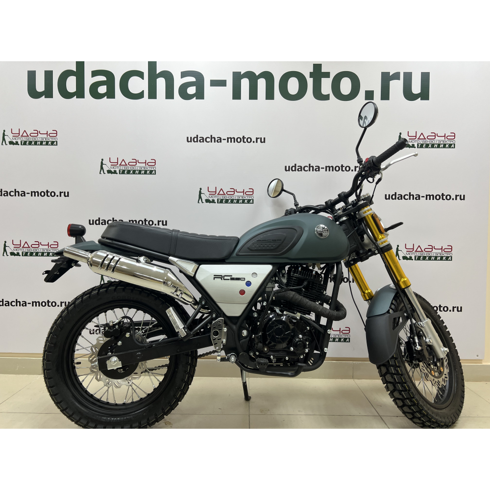 Мотоцикл Racer RC250CK-A Triumph (темно-зеленый) (Россия) МОТОУДАЧА. Магазин мототехники и садового инвентаря с доставкой по всей России