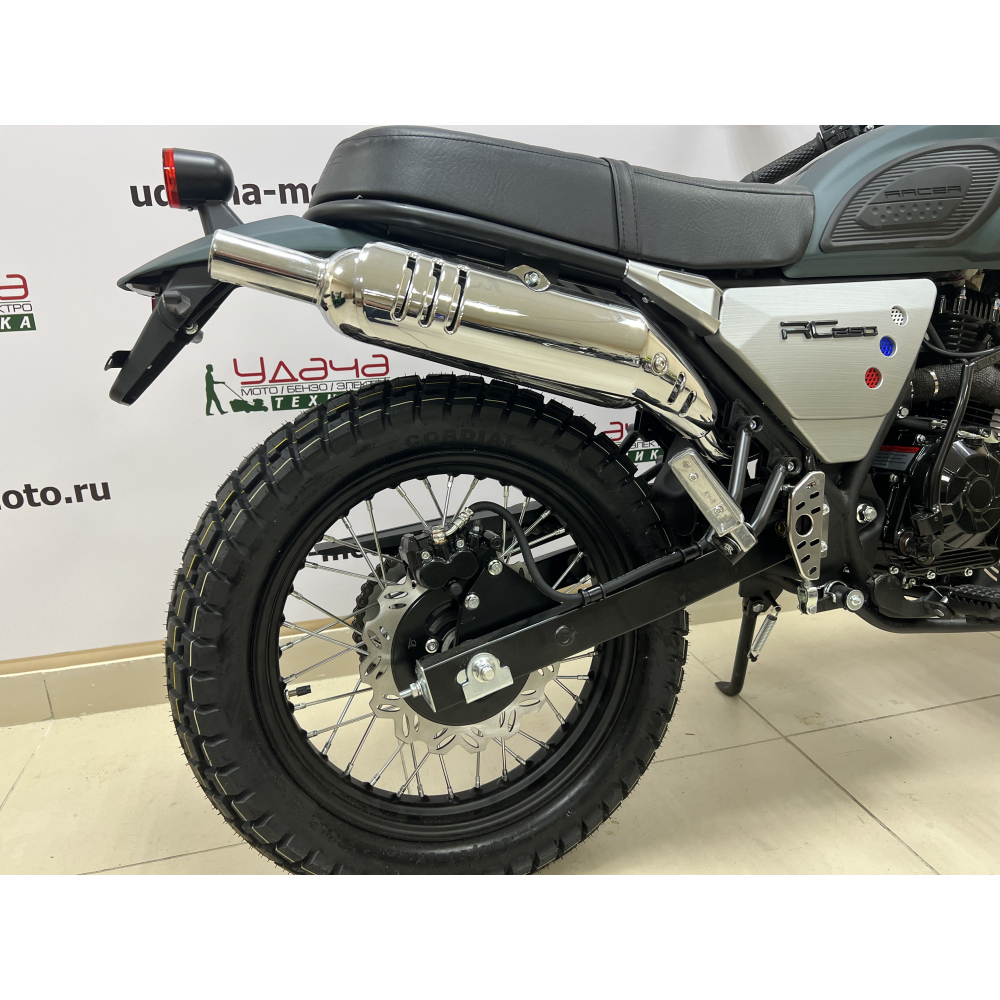 Мотоцикл Racer RC250CK-A Triumph (темно-зеленый) (Россия) МОТОУДАЧА. Магазин мототехники и садового инвентаря с доставкой по всей России