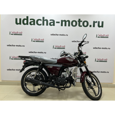 Мопед Racer RC50 Alpha + ЦПГ 125 (Бордовый) (Россия) МОТОУДАЧА. Магазин мототехники и садового инвентаря с доставкой по всей России