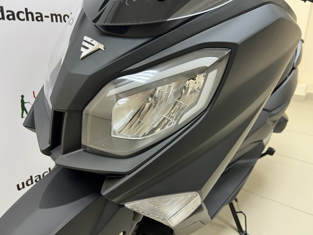 Скутер VMC (VENTO) MAX (200сс) (MATT BLACK) Чёрный матовый МОТОУДАЧА. Магазин мототехники и садового инвентаря с доставкой по всей России