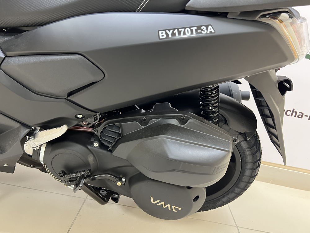 Скутер VMC (VENTO) MAX (200сс) (MATT BLACK) Чёрный матовый МОТОУДАЧА. Магазин мототехники и садового инвентаря с доставкой по всей России