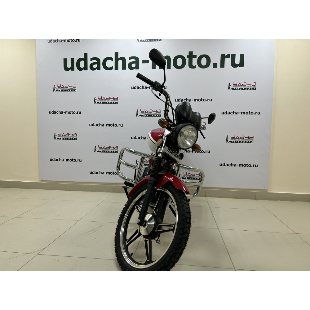 Мопед Motoland Альфа RX 11 красный МОТОУДАЧА. Магазин мототехники и садового инвентаря с доставкой по всей России