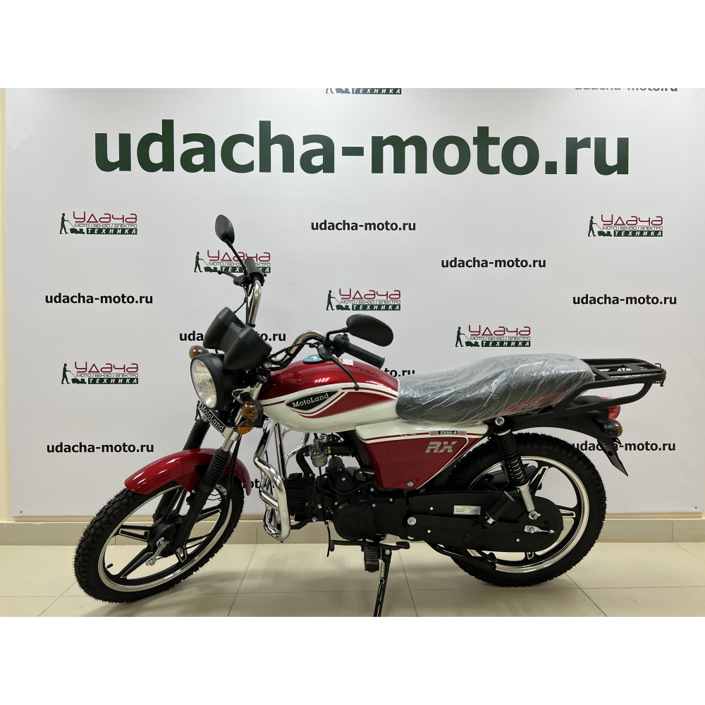 Мопед Motoland Альфа RX 11 красный МОТОУДАЧА. Магазин мототехники и садового инвентаря с доставкой по всей России