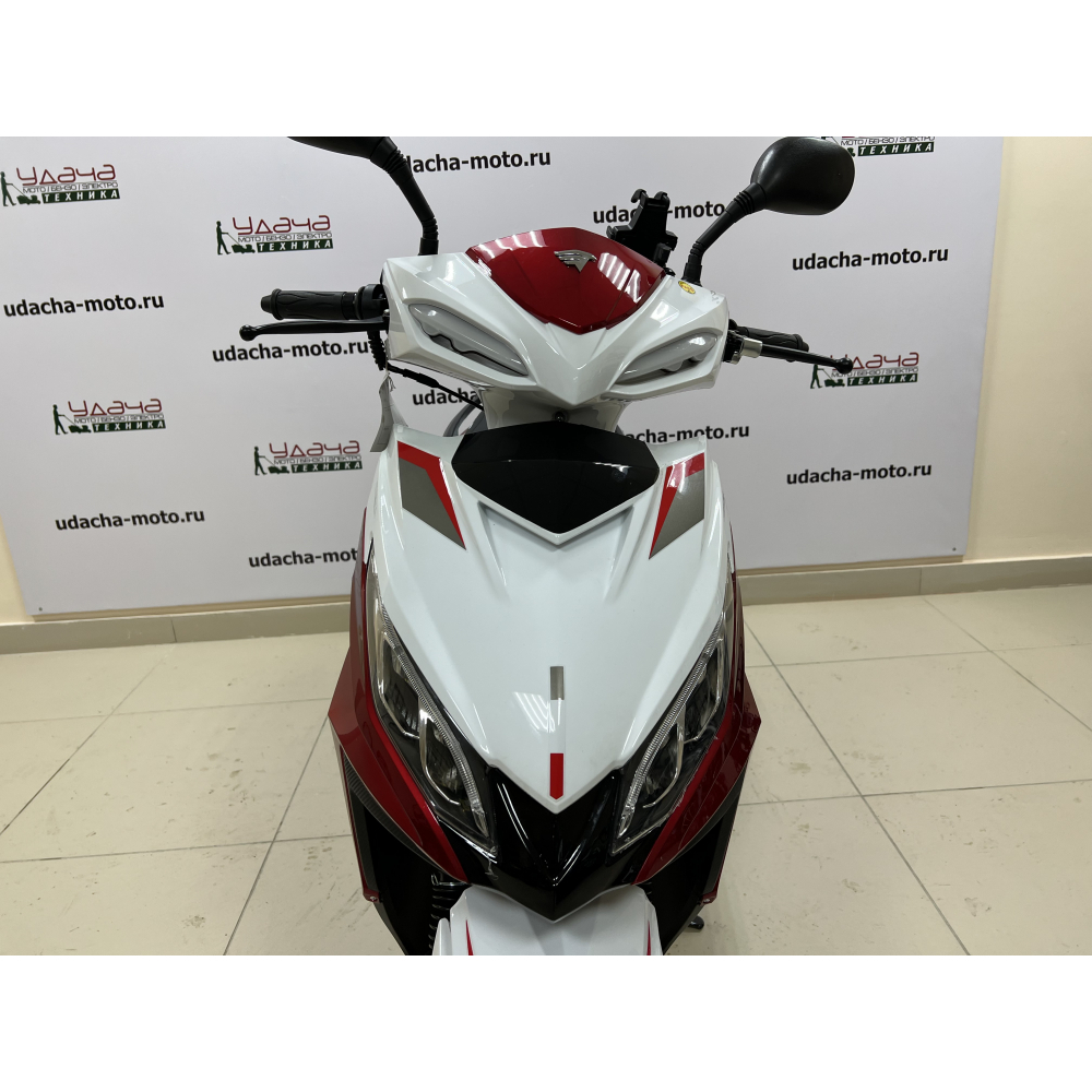 Скутер VMC (VENTO) CITY 49сс (150) LED фары, сигнализация (RED /WHITE)(Красно-Белый) МОТОУДАЧА. Магазин мототехники и садового инвентаря с доставкой по всей России