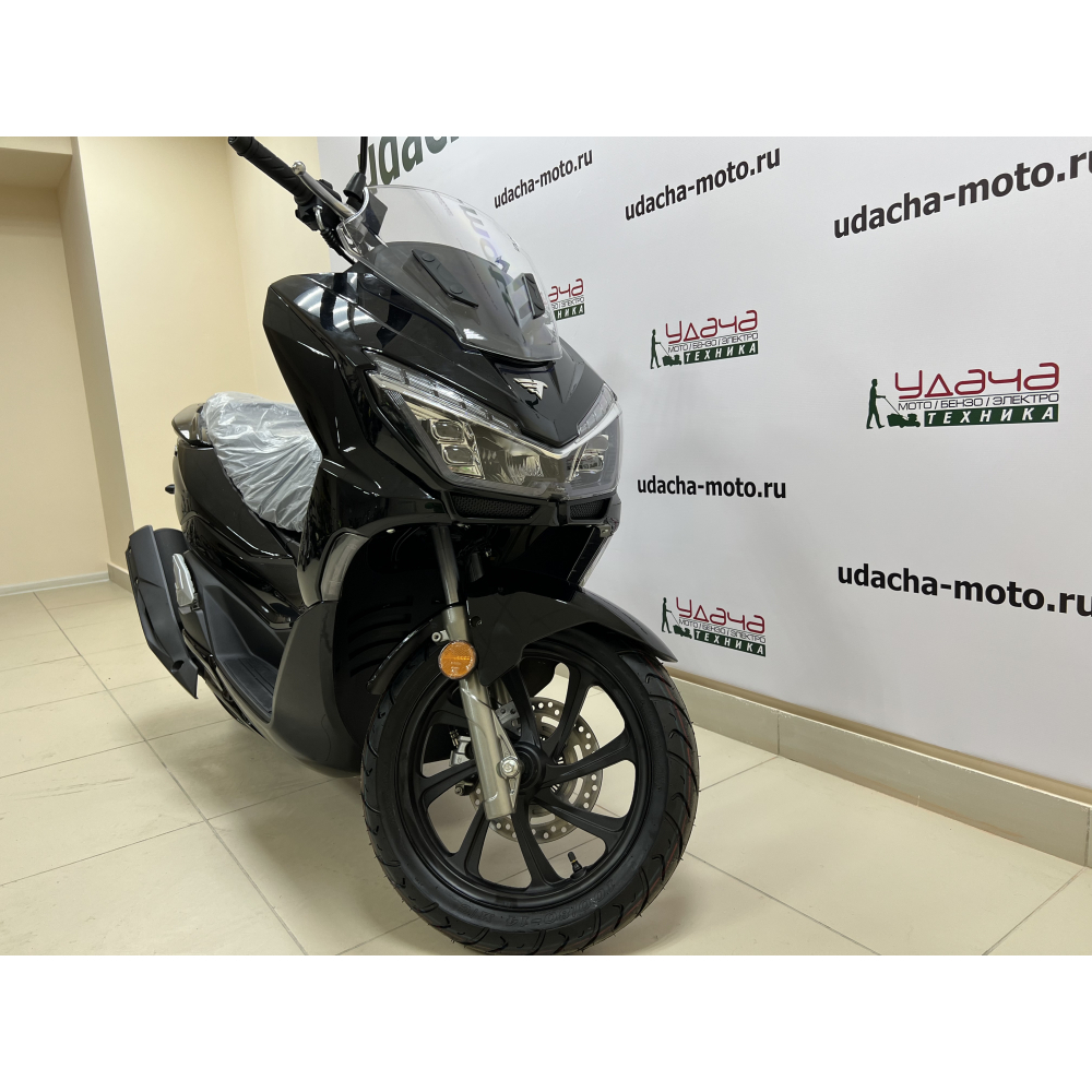 Скутер VMC PCX (200) (BLACK /MATT BLACK) Чёрный МОТОУДАЧА. Магазин мототехники и садового инвентаря с доставкой по всей России