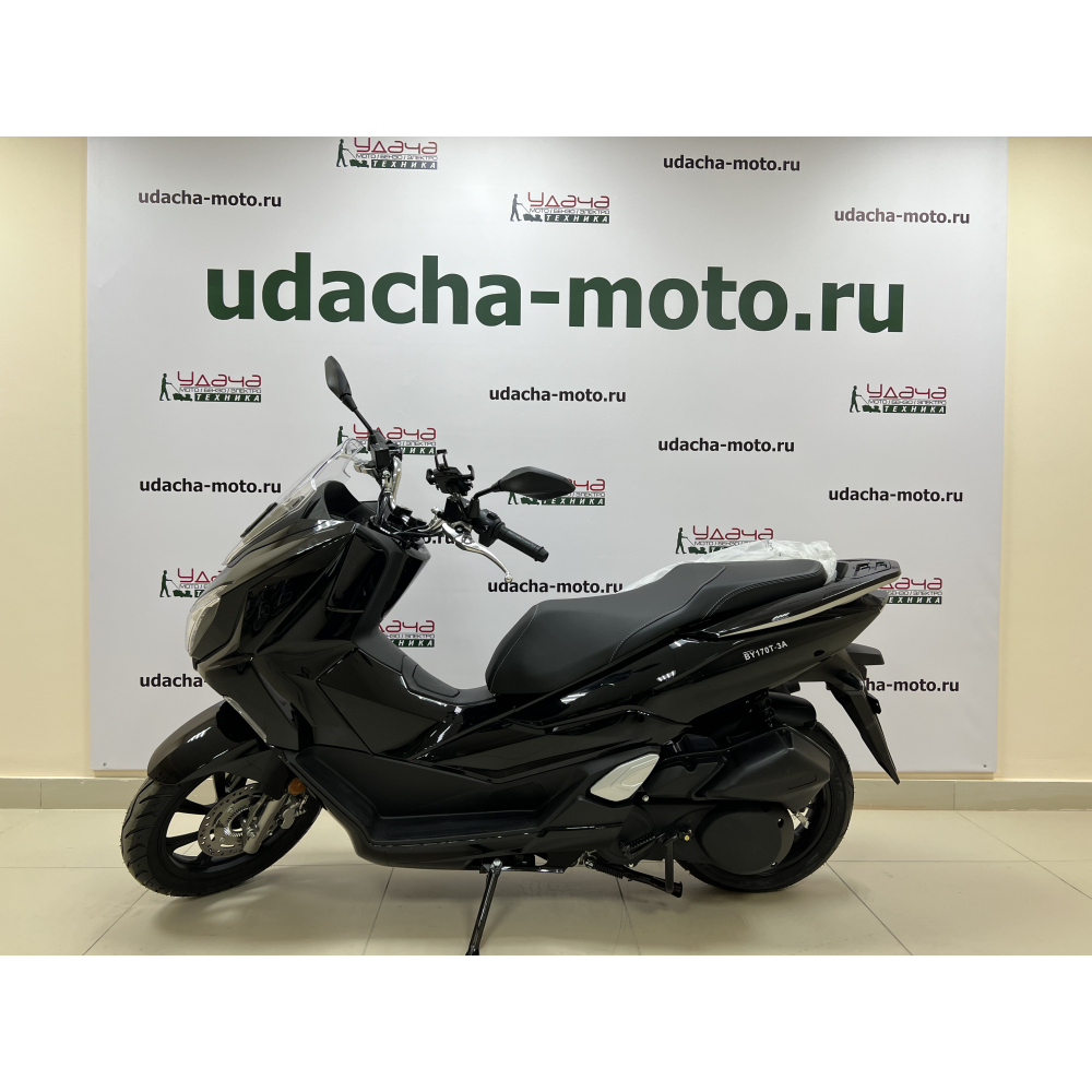 Скутер VMC PCX (200) (BLACK /MATT BLACK) Чёрный МОТОУДАЧА. Магазин мототехники и садового инвентаря с доставкой по всей России