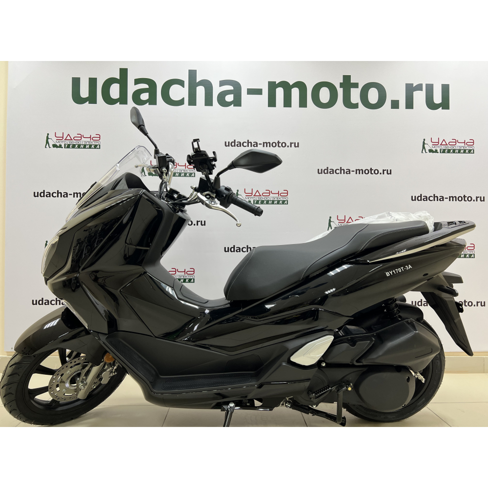Скутер VMC PCX (200) (BLACK /MATT BLACK) Чёрный МОТОУДАЧА. Магазин мототехники и садового инвентаря с доставкой по всей России