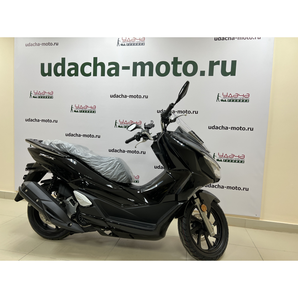 Скутер VMC PCX (200) (BLACK /MATT BLACK) Чёрный МОТОУДАЧА. Магазин мототехники и садового инвентаря с доставкой по всей России