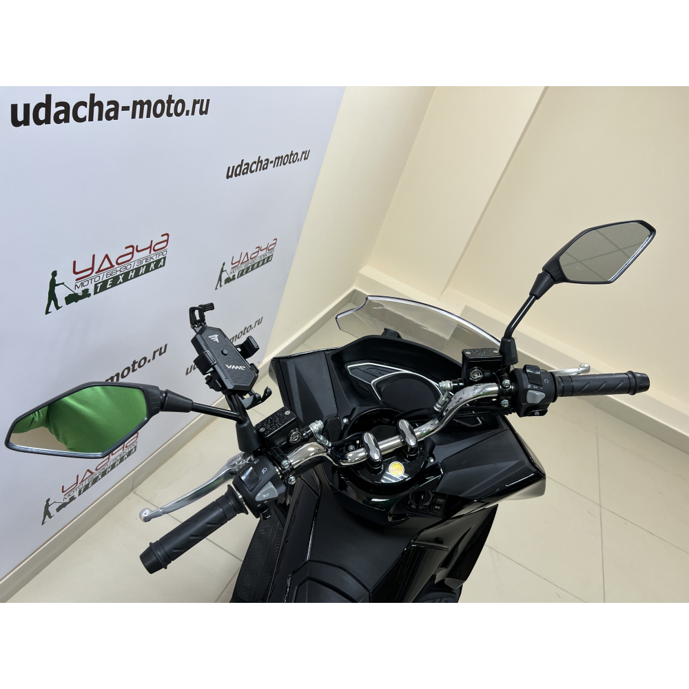 Скутер VMC PCX (200) (BLACK /MATT BLACK) Чёрный МОТОУДАЧА. Магазин мототехники и садового инвентаря с доставкой по всей России