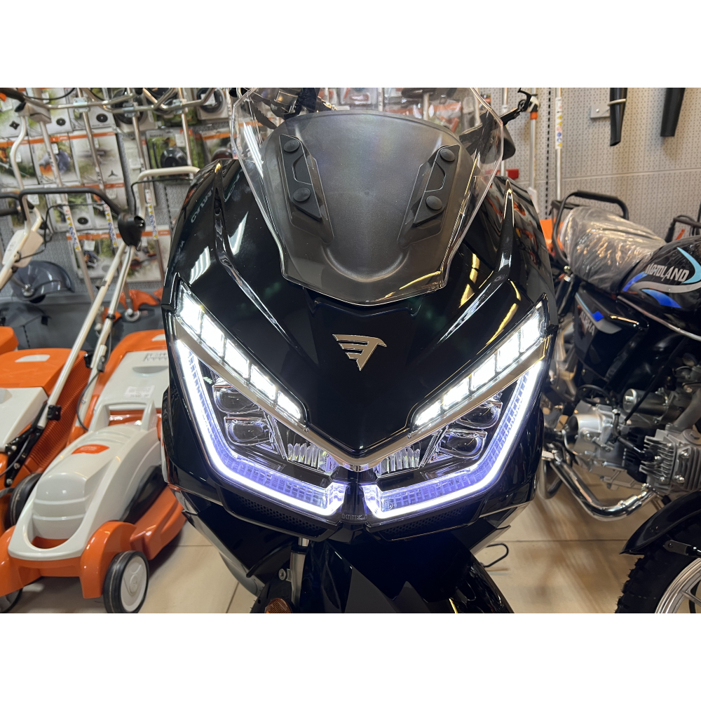 Скутер VMC PCX (200) (BLACK /MATT BLACK) Чёрный МОТОУДАЧА. Магазин мототехники и садового инвентаря с доставкой по всей России