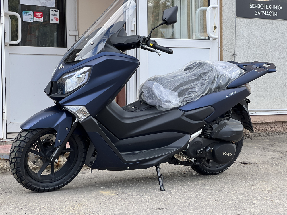 Скутер VMC (VENTO) MAX (200сс) (MATT BLUE/MATT BLACK)(Сине-Чёрный) МОТОУДАЧА. Магазин мототехники и садового инвентаря с доставкой по всей России