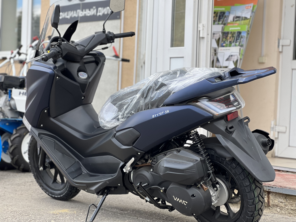 Скутер VMC (VENTO) MAX (200сс) (MATT BLUE/MATT BLACK)(Сине-Чёрный) МОТОУДАЧА. Магазин мототехники и садового инвентаря с доставкой по всей России