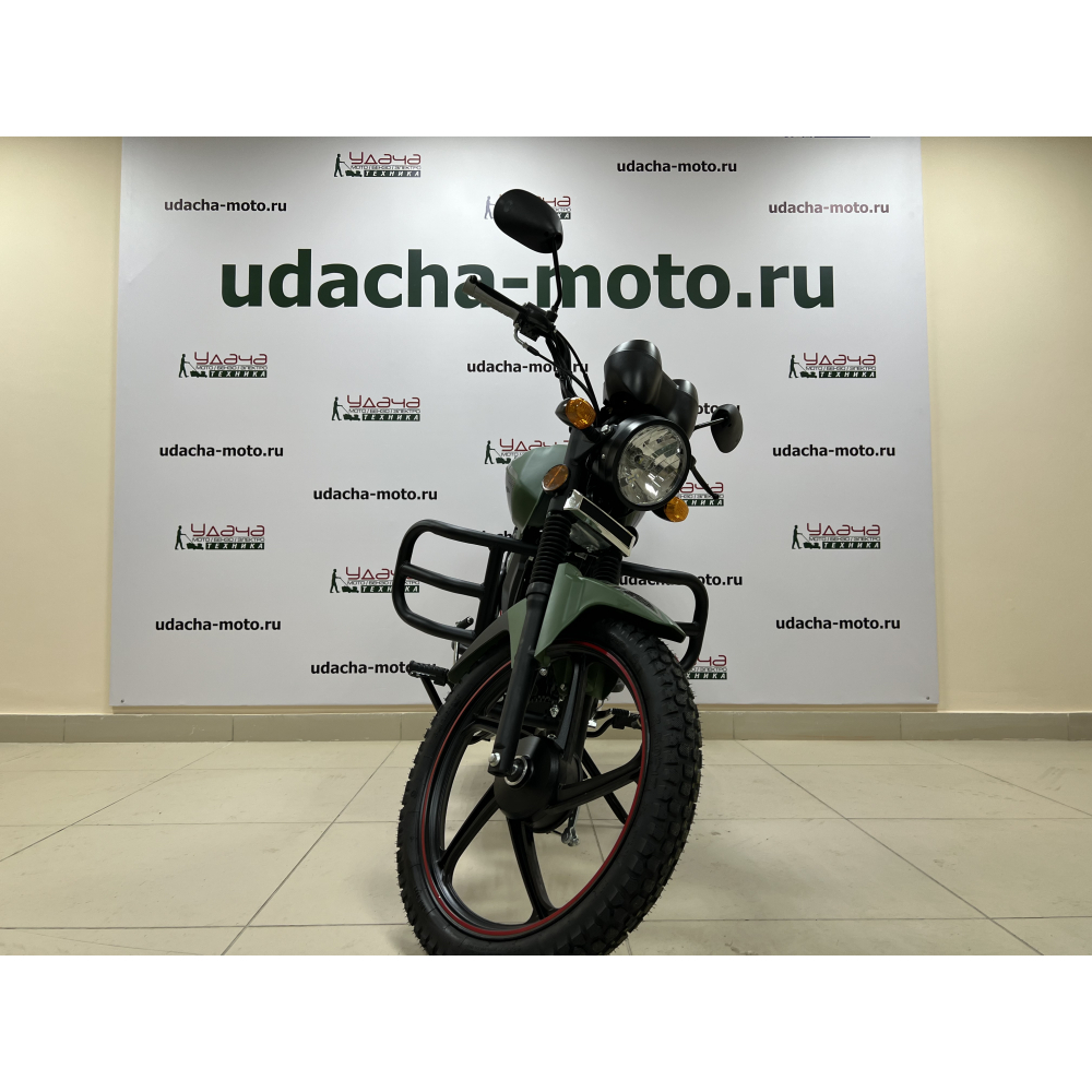 Мопед ROCKOT ALPHA TOURIST M-11 (зеленый матовый) МОТОУДАЧА. Магазин мототехники и садового инвентаря с доставкой по всей России