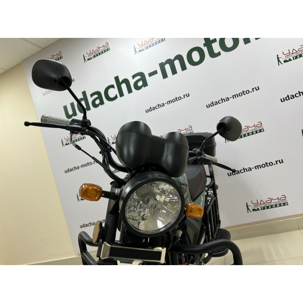 Мопед ROCKOT ALPHA TOURIST M-11 (зеленый матовый) МОТОУДАЧА. Магазин мототехники и садового инвентаря с доставкой по всей России