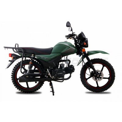 Мопед ROCKOT ALPHA OFFROAD M-12 (зеленый матовый) МОТОУДАЧА. Магазин мототехники и садового инвентаря с доставкой по всей России