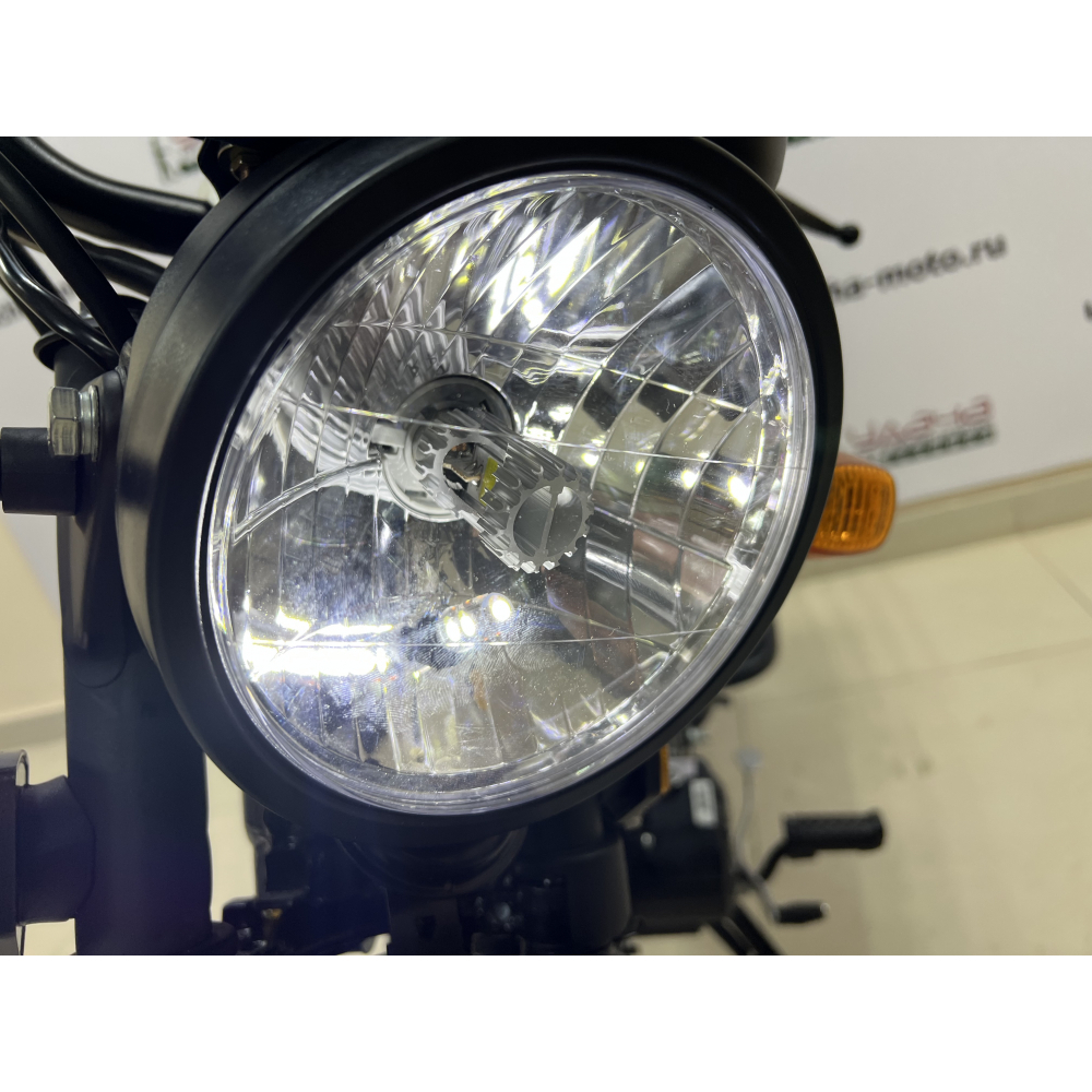 Мопед ROCKOT ALPHA OFFROAD M-12 (черный матовый) МОТОУДАЧА. Магазин мототехники и садового инвентаря с доставкой по всей России