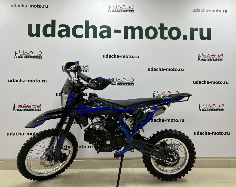 Мотоцикл Racer TRX140E Pitbike (синий) МОТОУДАЧА. Магазин мототехники и садового инвентаря с доставкой по всей России