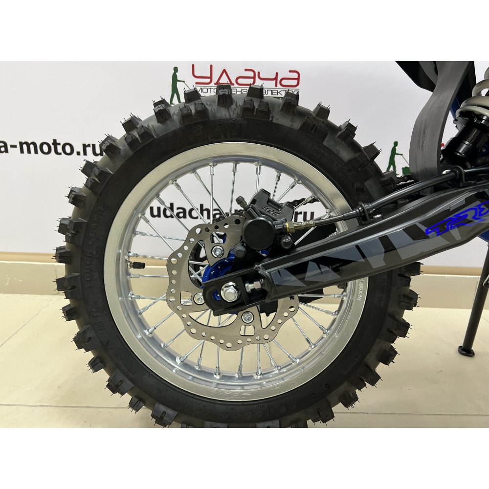 Мотоцикл Racer TRX140E Pitbike (синий) МОТОУДАЧА. Магазин мототехники и садового инвентаря с доставкой по всей России