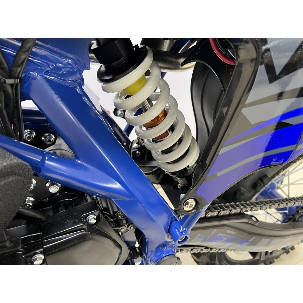 Мотоцикл Racer TRX140E Pitbike (синий) МОТОУДАЧА. Магазин мототехники и садового инвентаря с доставкой по всей России