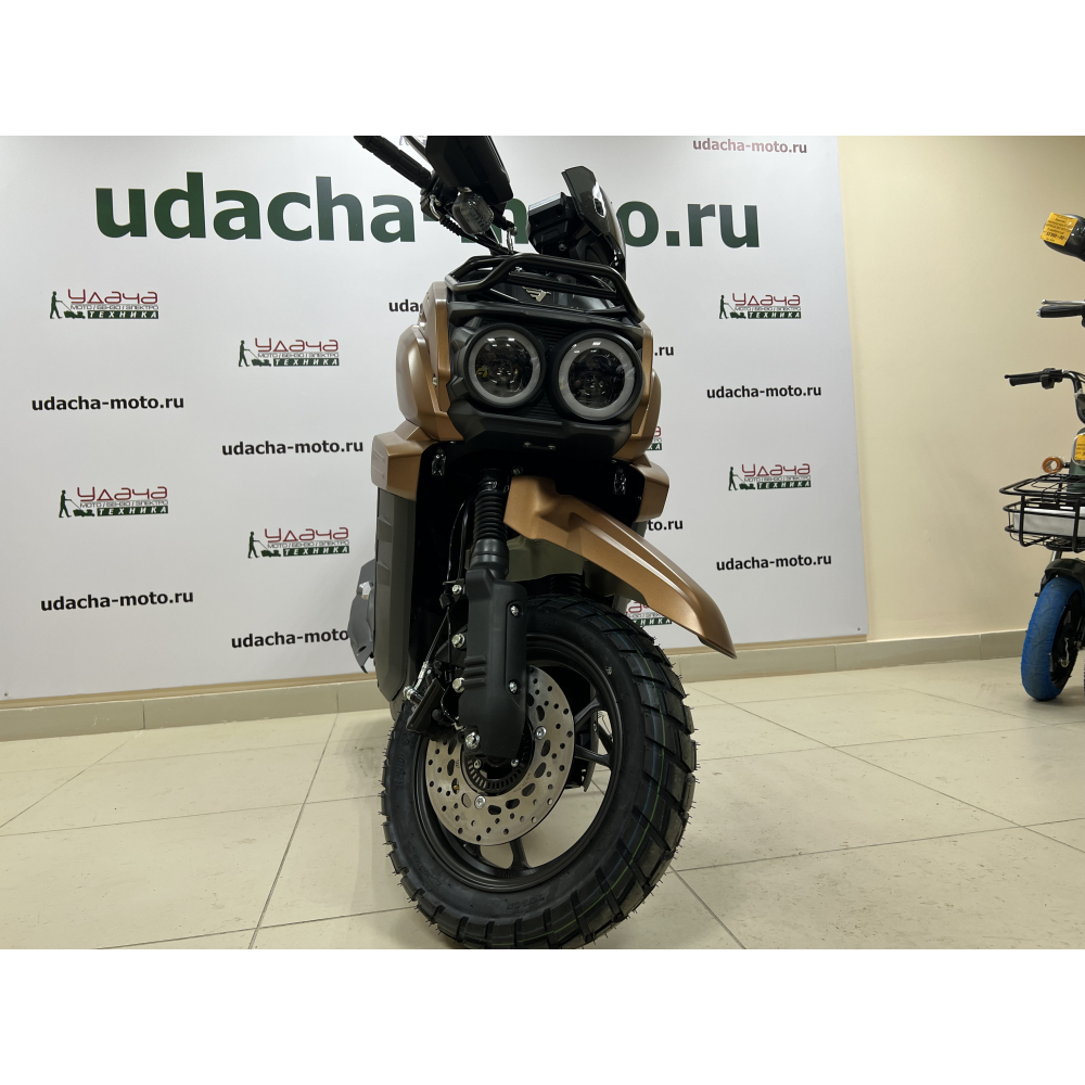 Скутер VMC SMART - III (170) Коричневый Матовый (MATT BROWN) МОТОУДАЧА. Магазин мототехники и садового инвентаря с доставкой по всей России