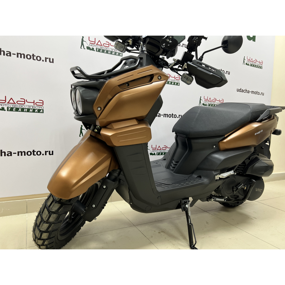 Скутер VMC SMART - III (170) Коричневый Матовый (MATT BROWN) МОТОУДАЧА. Магазин мототехники и садового инвентаря с доставкой по всей России