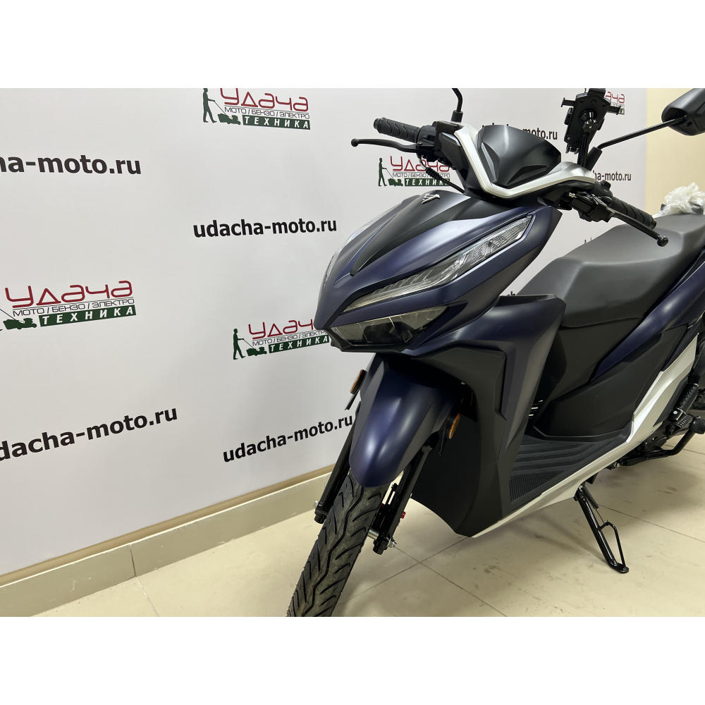 Скутер VMC (VENTO) INFERNO (170cc) БЕЗ ЭПТС (MATT BLUE/MATT SILVER/MATT BLACK) МОТОУДАЧА. Магазин мототехники и садового инвентаря с доставкой по всей России