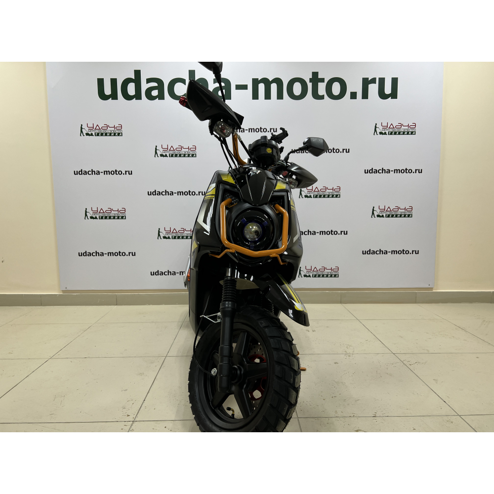 Скутер VMC (VENTO) SMART 49cc (150) (YAMAHA BWS REPLICA сигнализация) (BLACK/ORANGE) Оранжевый МОТОУДАЧА. Магазин мототехники и садового инвентаря с доставкой по всей России