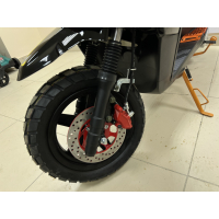 Скутер VMC (VENTO) SMART 49cc (150) (YAMAHA BWS REPLICA сигнализация) (BLACK/ORANGE) Оранжевый МОТОУДАЧА. Магазин мототехники и садового инвентаря с доставкой по всей России