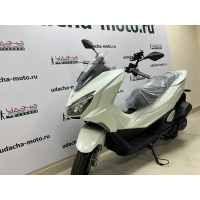 Скутер VMC PCX (200) (MATT WHIITE/MATT BLUE/MATT BLACK) Белый МОТОУДАЧА. Магазин мототехники и садового инвентаря с доставкой по всей России