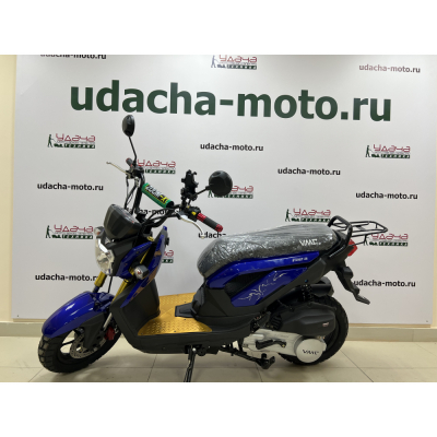 Скутер VMC (VENTO) NAKED 49cc (150) (HONDA ZOOMER REPLICA сигнализация) (СИНИЙ) МОТОУДАЧА. Магазин мототехники и садового инвентаря с доставкой по всей России