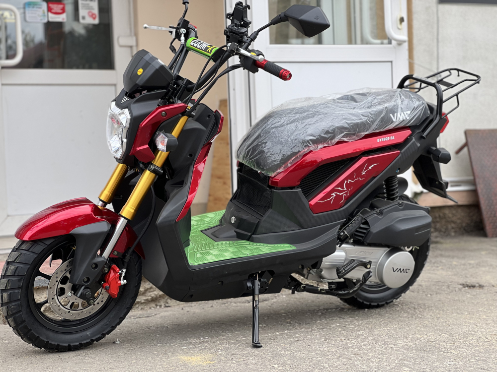 Скутер VMC (VENTO) NAKED 49cc (150) (HONDA ZOOMER REPLICA сигнализация) (КРАСНЫЙ) МОТОУДАЧА. Магазин мототехники и садового инвентаря с доставкой по всей России