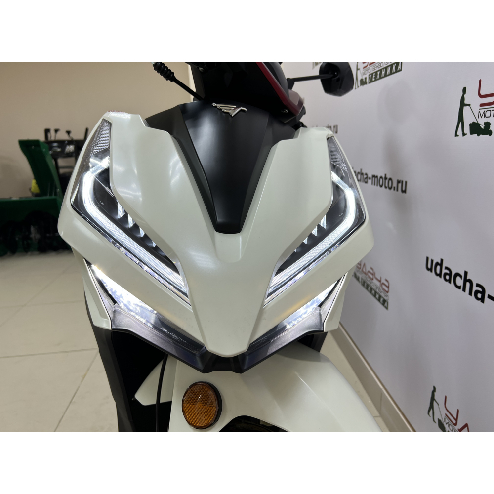Скутер VMC (VENTO) INFERNO (150cc) БЕЗ ПТС (MATT WHIITE MATT  RED/MATT BLACK) БЕЛЫЙ КРАСНЫЙ МОТОУДАЧА. Магазин мототехники и садового инвентаря с доставкой по всей России